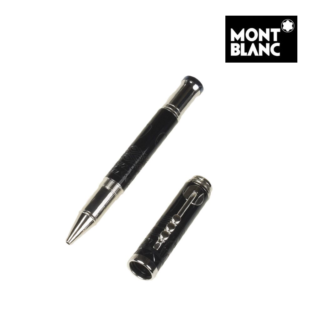 モンブラン ローラーボール キャップ式 筆記具 MONTBLANC GREAT CHARACTERS グレートキャラクターズ マイルス デイヴィス  mb114345 - メルカリ