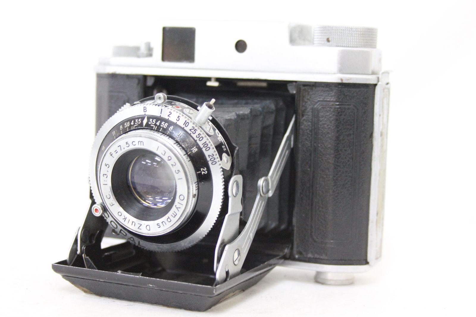 返品保証】 オリンパス Olympus Six D.Zuiko F.C. 7.5cm F3.5 蛇腹