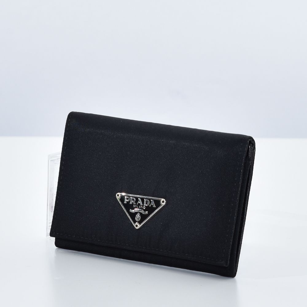 PRADA カードケース ナイロン ブラック 2250002499489