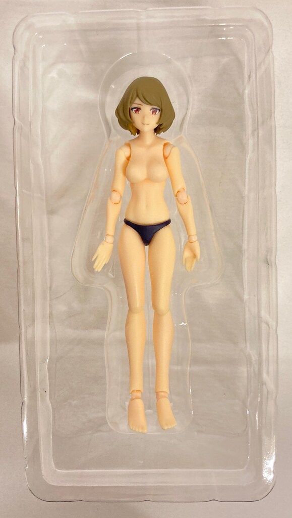 MAXFACTORY figma 女性body (チアキ) with バックレスセーター