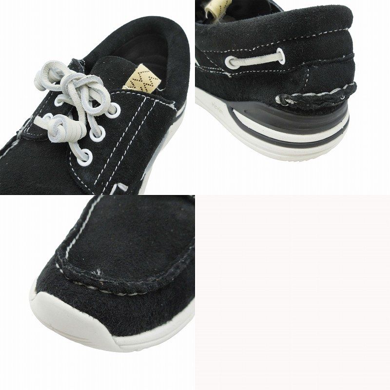 美品 23SS ビズビム VISVIM HOCKNEY-FOLK BLACK ホックニー フォルク スエード デッキシューズ スニーカー 靴  0123102002003 サイズUS9.5 27.5cm 黒 ブラック メンズ/3/TKY/△N25 - メルカリ