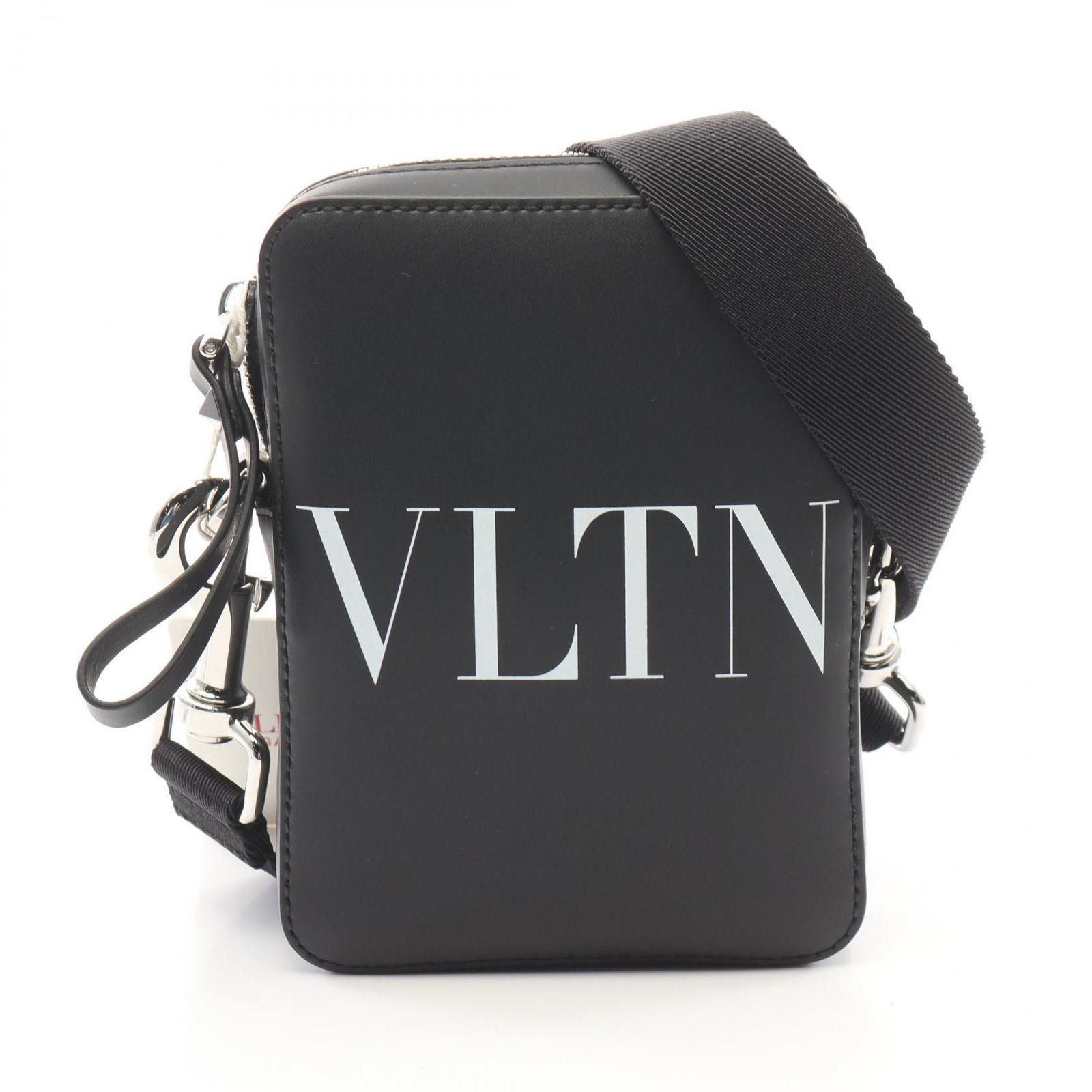 ヴァレンチノ Valentino ショルダーバッグ VLTNロゴ 3Y2B0943WJW0NI ブラック レザー ショルダーバッグ メンズ 未使用