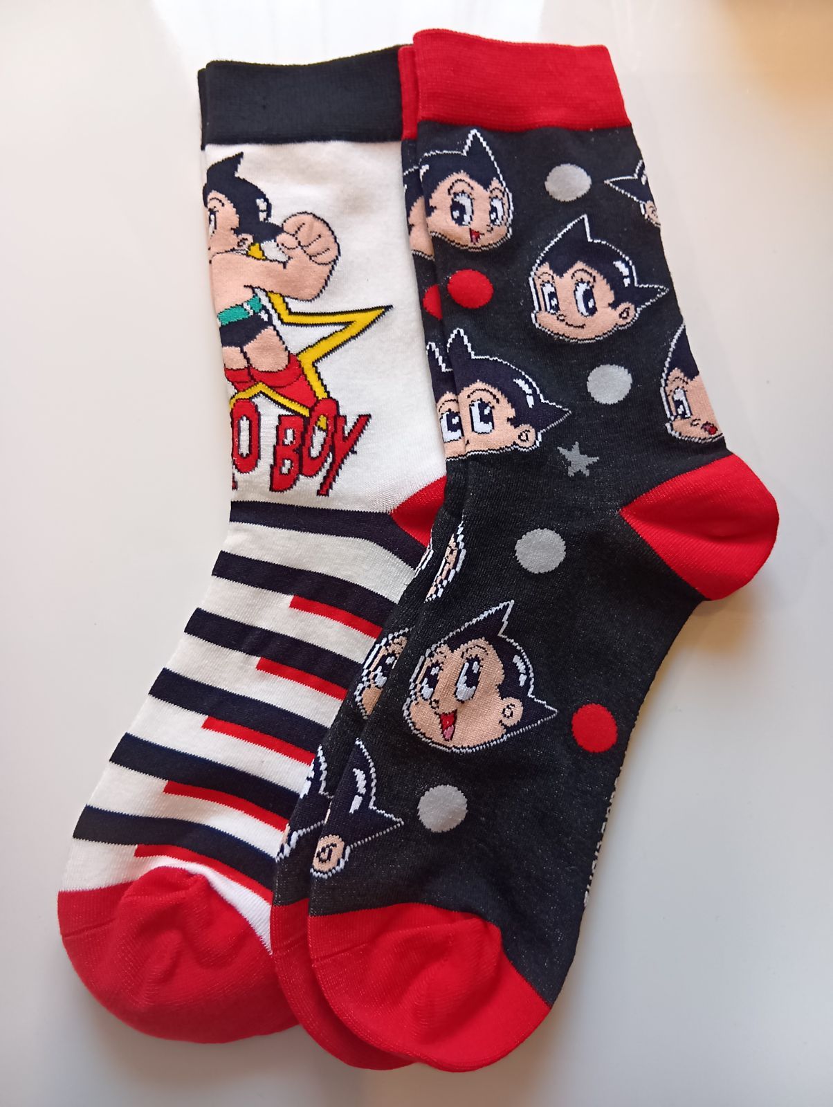 Astro Boy 鉄腕アトム 靴下 2足セット ソックス ミドル丈