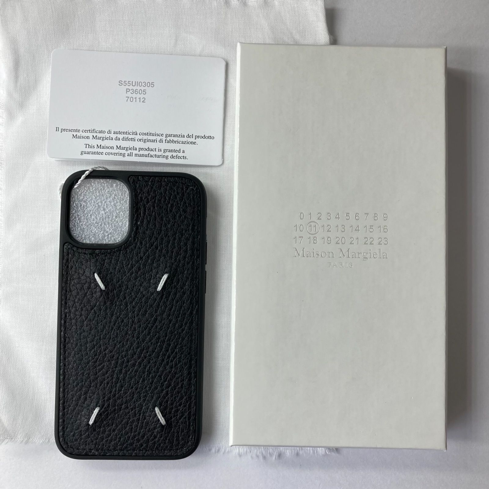 MaisonMargiela スマホケース iPhone12mini メゾンマルジェラmaisonmargielaスマホケースiPhone12mini