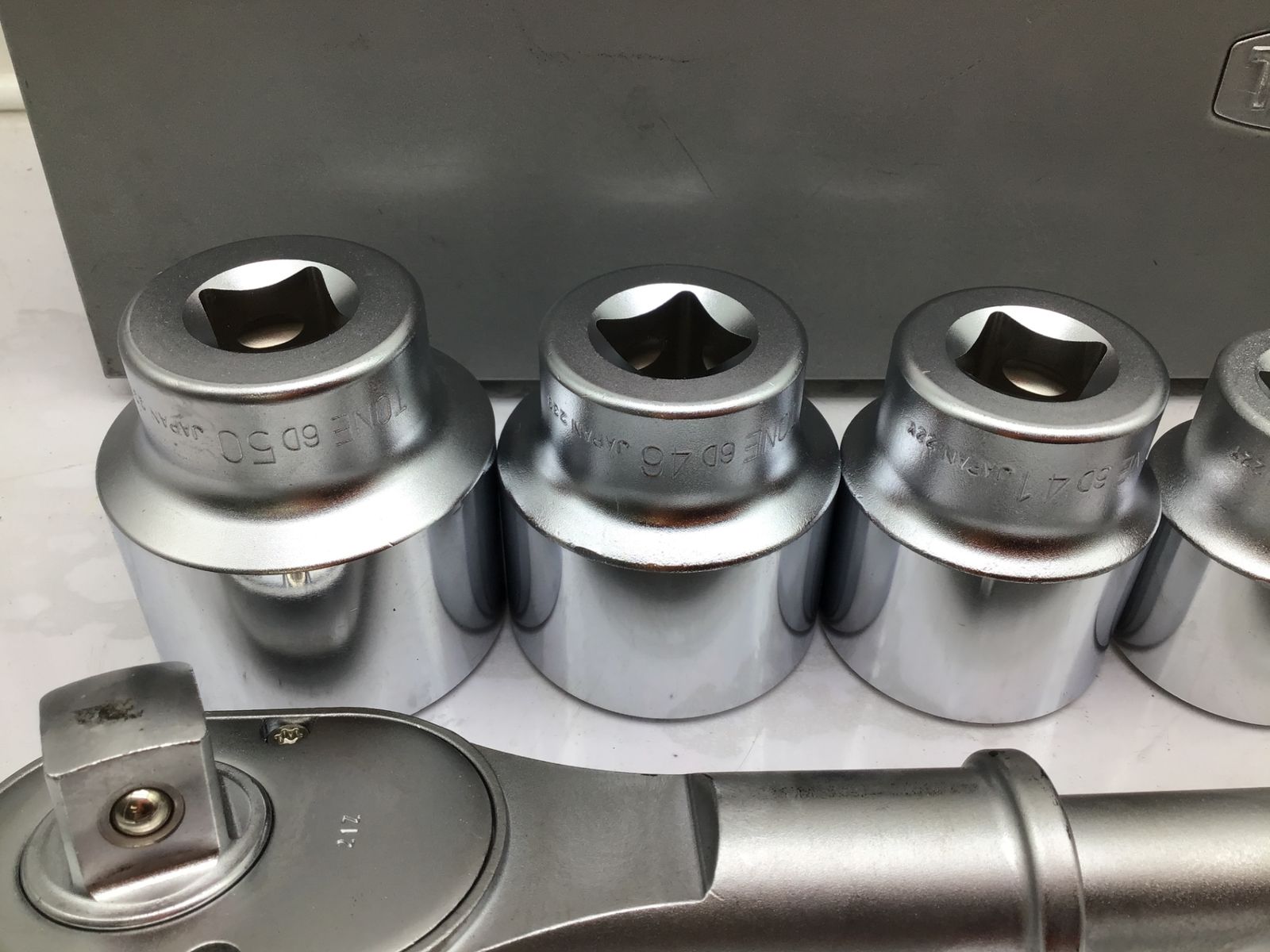 品 TONE 差込角19.0mm 3 4 ソケットレンチセット12点 200MISO ITEA1Y87Z5X7 エコツール笠寺店 M02