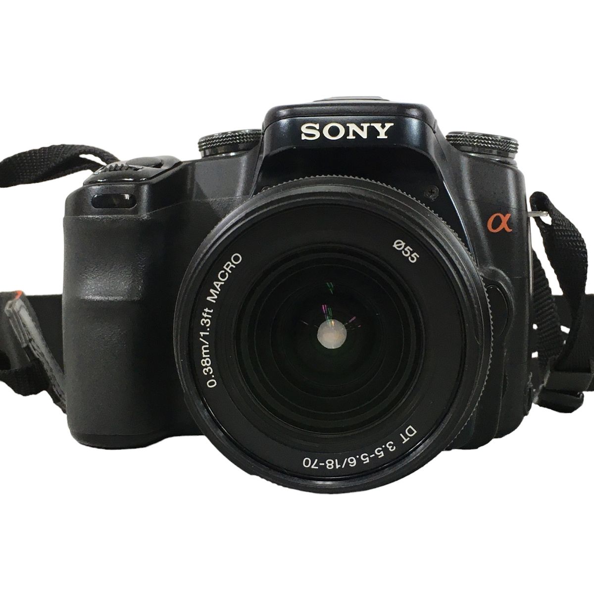 SONY a100 DSLR-A100 DT 18-70mm F3.5-5.6 75-300mm F4.5-5.6 ダブルズーム レンズキット 一眼  カメラ ソニー 中古 N8975095 - メルカリ