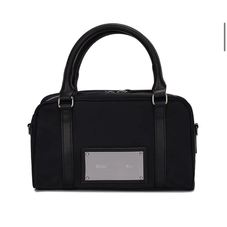 Matin kim BABY SPORTY TOTE BAG IN BLACK