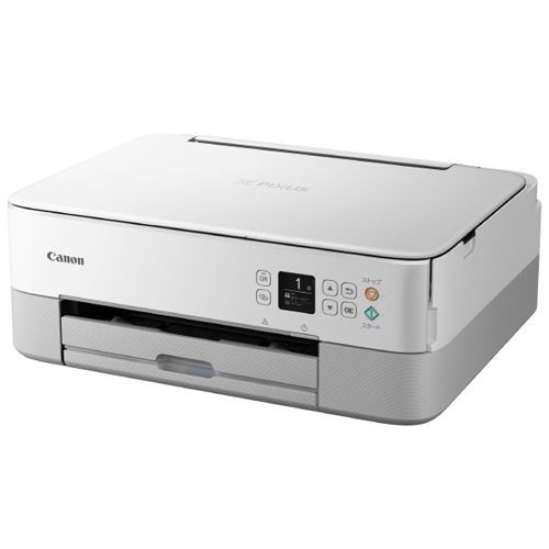 新品同様 Canon A4インクジェット複合機 PIXUSTS5430 ホワイト 11480円