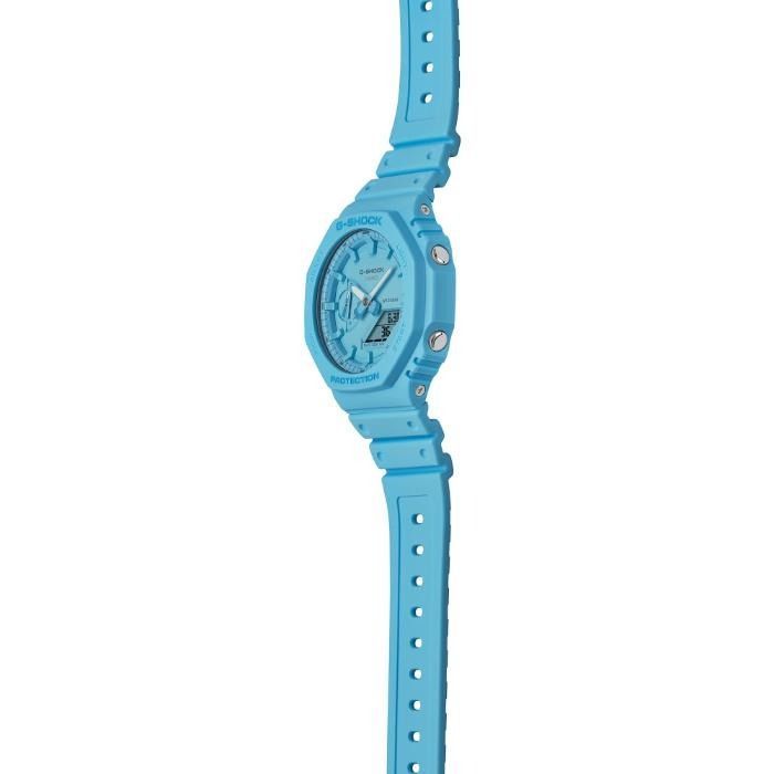 G-SHOCK アナデジ GA-2100-2A2 ブルー 逆輸入 G-SHOCK TONE-ON-TONE GA-2100-2A2JF メンズ 電池式 アナデジ
