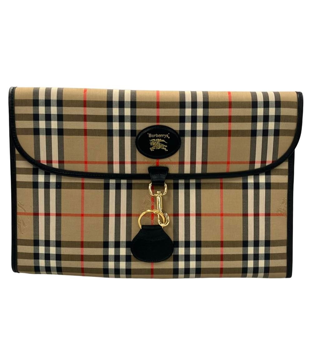 バーバリー クラッチバッグ ブリーフケース レディース BURBERRY