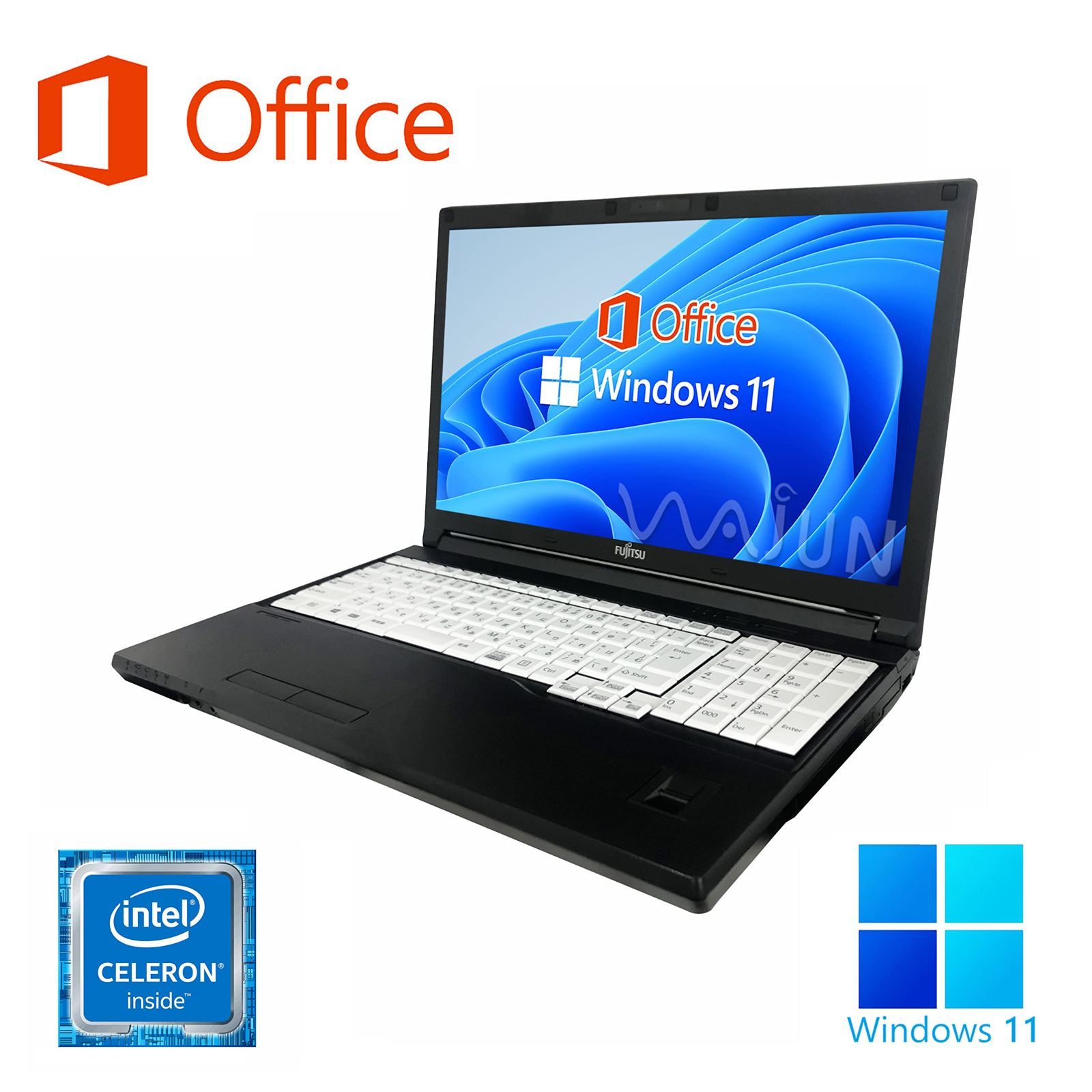 人気商品】A576/15.6型/10キー/Win 11 Pro/MS ノートPC Office Hu0026B 2019/Celeron 富士通  3855U/wajunのWIFI/Bluetooth/HDMI/DVD/16GB/1TB SSD (整備済み品) - メルカリ