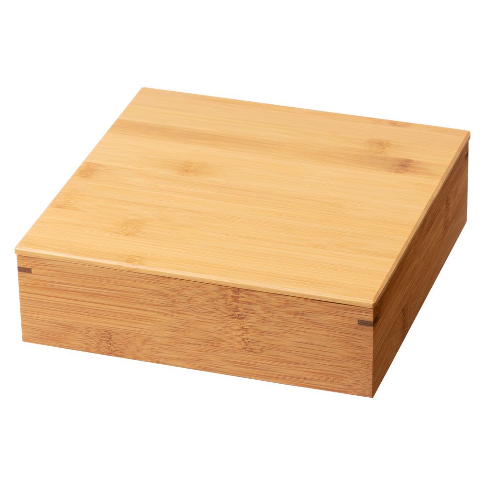 竹の弁当箱 スス竹松花堂弁当箱 Bento made of bamboo