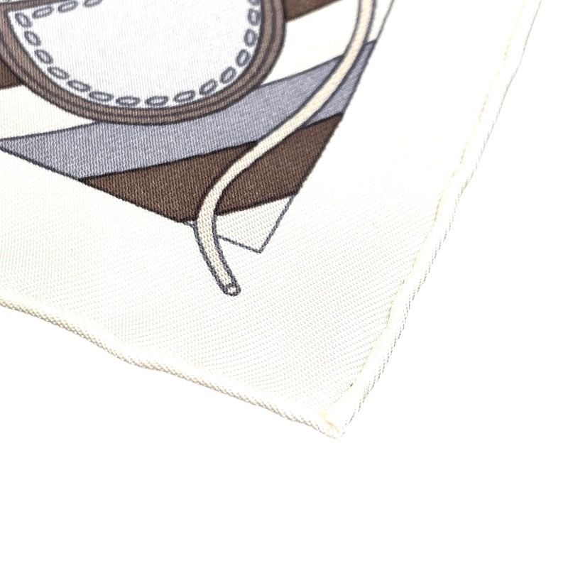CUIR ホワイト×グレー×ブラウン
