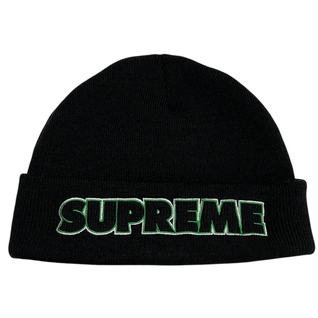 2796 Supreme 19FW Outline Beanie Black - メルカリ