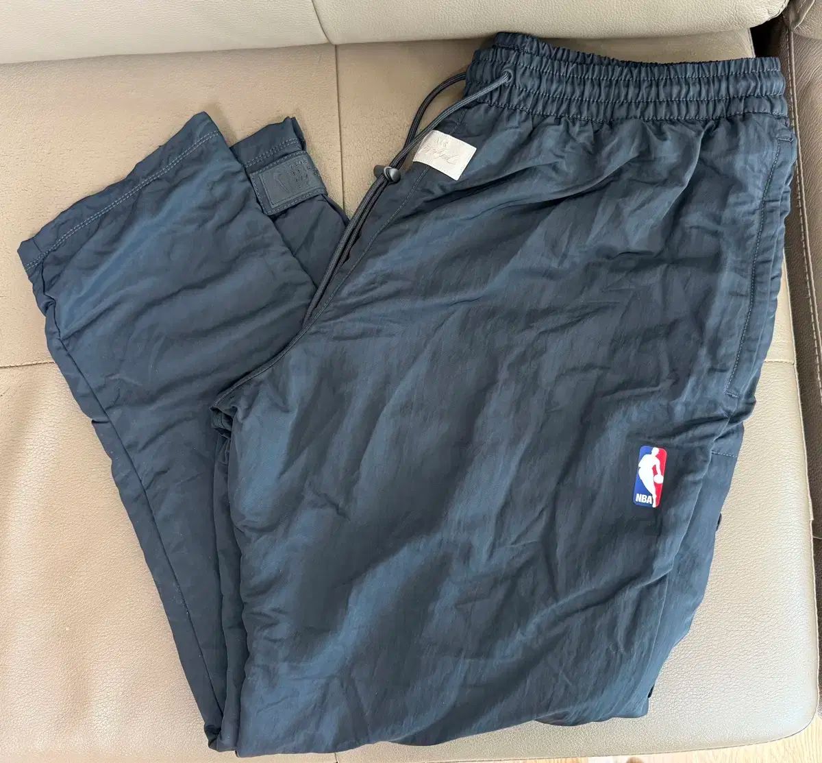 Nike ナイキ FEAR OF GOD フィアオブゴッド NBA ウォームアップ パンツ 黒 XXL CU4684