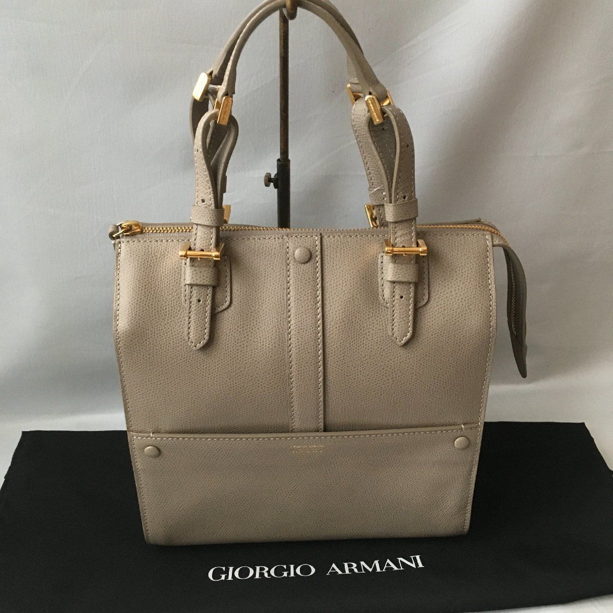 ジョルジオアルマーニ☆2wayバック 1円【極美品】GIORGIO ジョルジオアルマーニ☆2wayバック 1円【極美品】GIORGIO