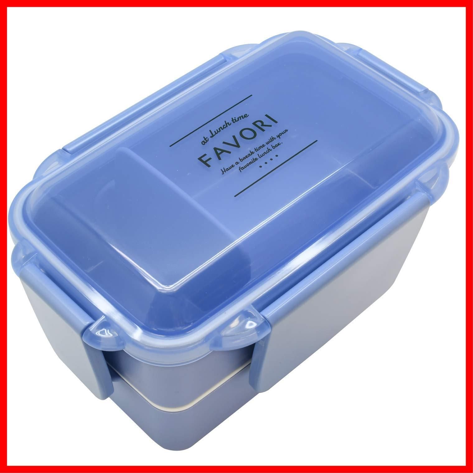 数量 PWD-600 ブルー ランチボックス2段 OSK