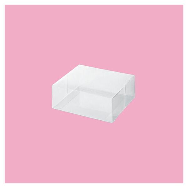 【まとめ買い10個セット品】クリアボックス 14×9×6cm 10枚  61-549-82-18 【 ラッピング用品 ギフトボックス クリアボックス クリアボックス 】