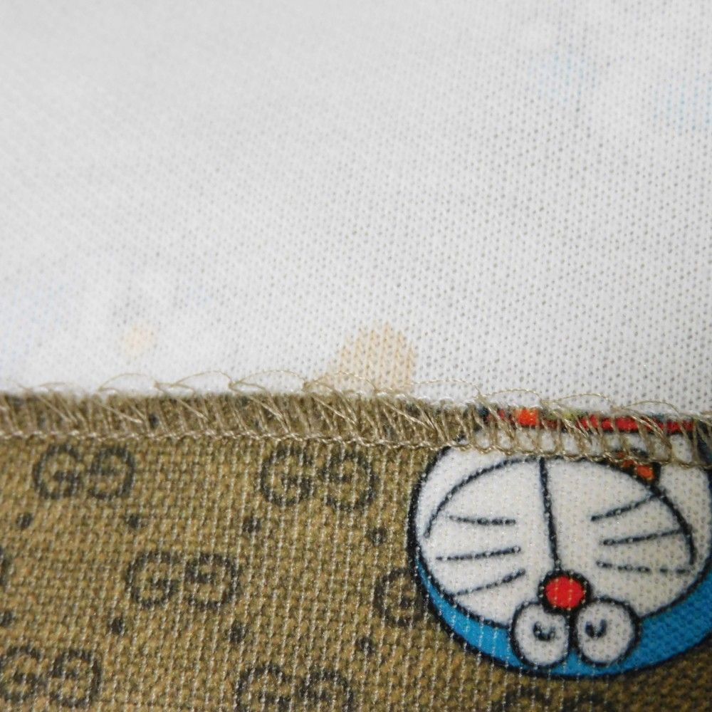 GUCCI グッチ ドラえもん テクニカル ジャージー スカート 藤子不二雄 ブラウン ウェブ ストライプ グリーン レッド シェリー XXS 155/60Y ミニ GGスプリーム パンツ 656596 XJDH4 2138 GUCCI グッチ ドラえもん テクニカル ジャージー スカート 藤子不二雄