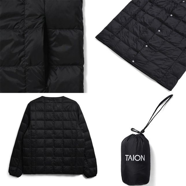 クルーネックボタン