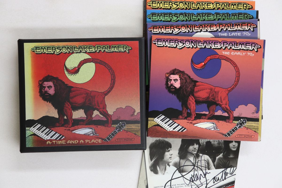 米4discs CD Emerson, Lake & Palmer A Time And A Place 82666312075 SHOUT! FACTORY /00300 米4discs CD Emerson, Lake & Palmer A Time And A Place