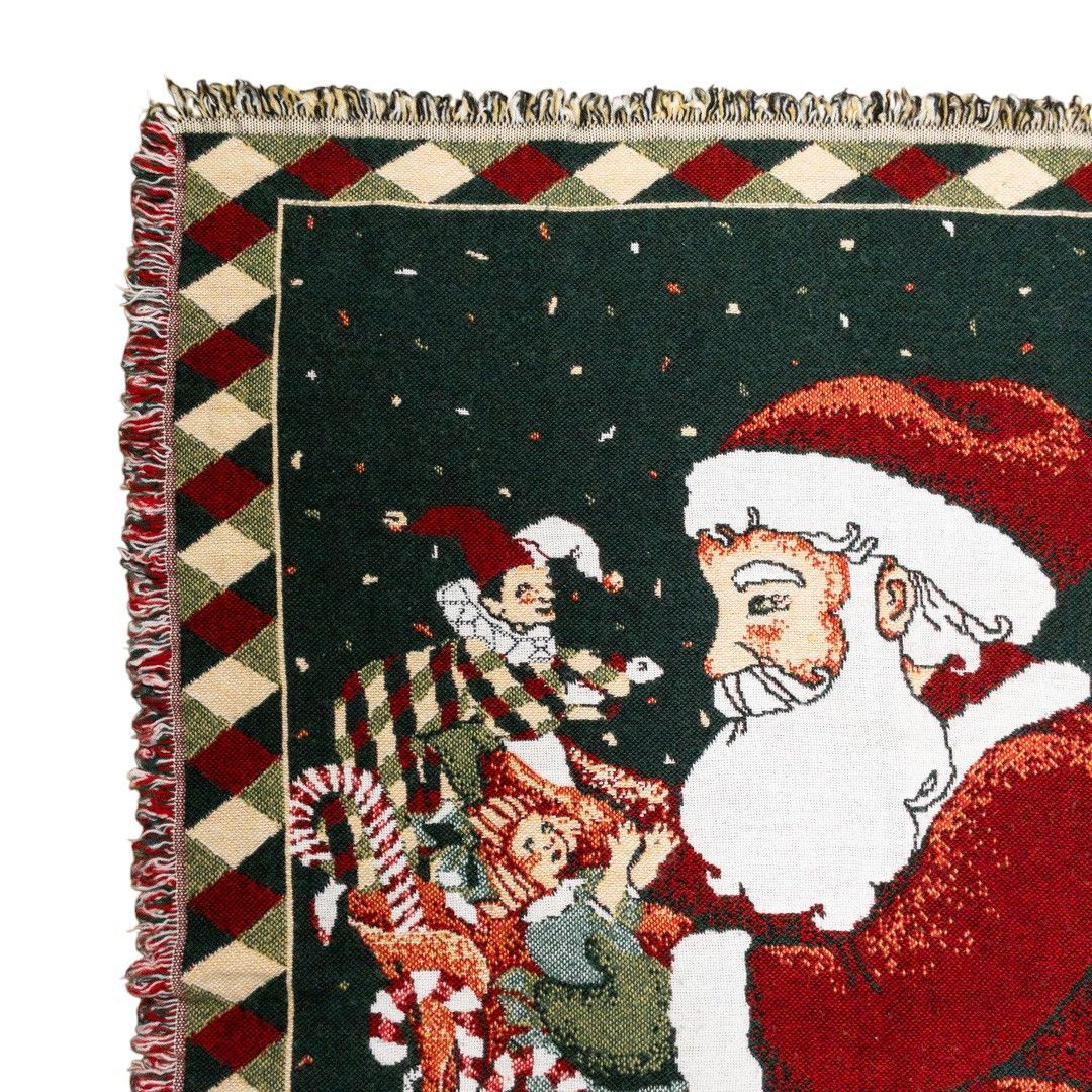 VINTAGE - vintageラグ カーペット クリスマス サンタ プレゼント 669 vintageラグ カーペット クリスマス サンタ プレゼント 669-販売
