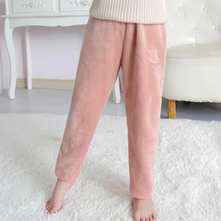 ルームパンツ キッズ 男の子 女の子 ボア フリース パンツ 子供 あったかパンツ もこもこ 防寒 暖かい ルームウェア ふわふわ もこもこ ジュニア 部屋着 パジャマ ナイトウェア シンプル 冬 か sam546 USTAUSTRALIA_COM_AU