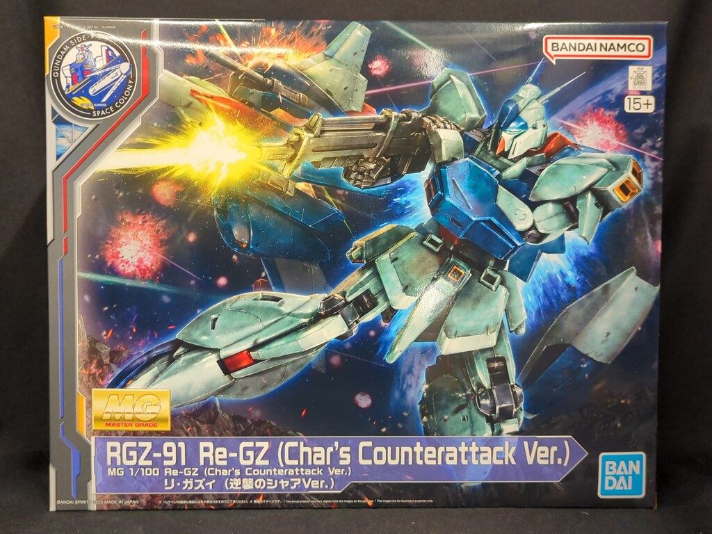 BANDAI SPIRITS MG 1/100 GANDAM SIDE-F 機動戦士ガンダム 逆襲