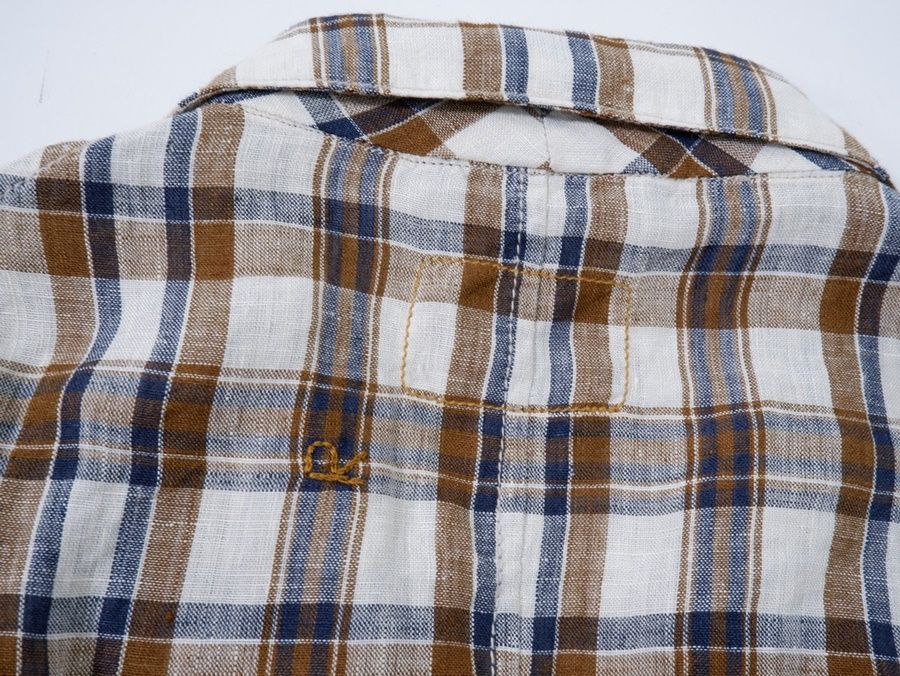 45R(45rpm 45アールピーエム) 2023SS インドリネンのシャツジャケット  