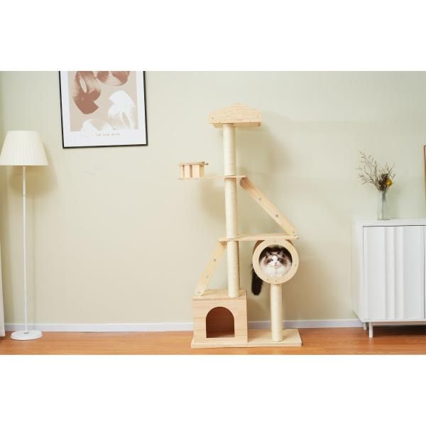 木登りタワー 猫ハウス