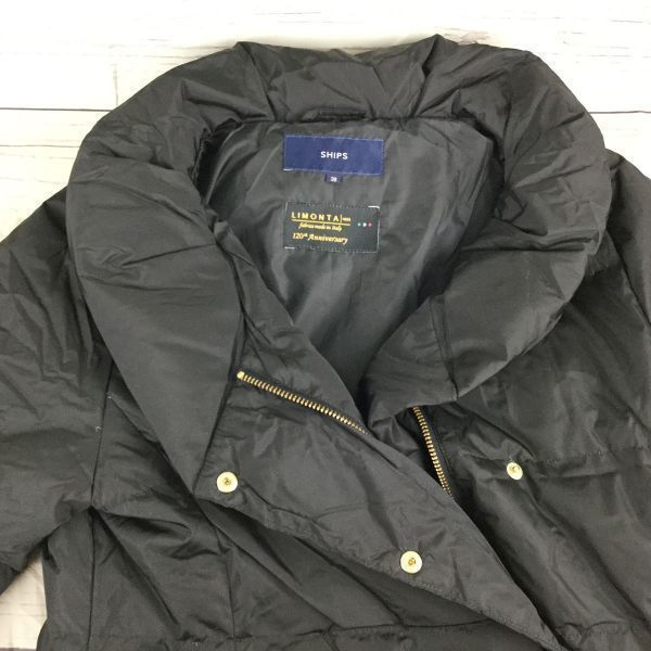 120th限定品☆SHIPS×limontaコラボ☆高比率90％ダウンコート【38
