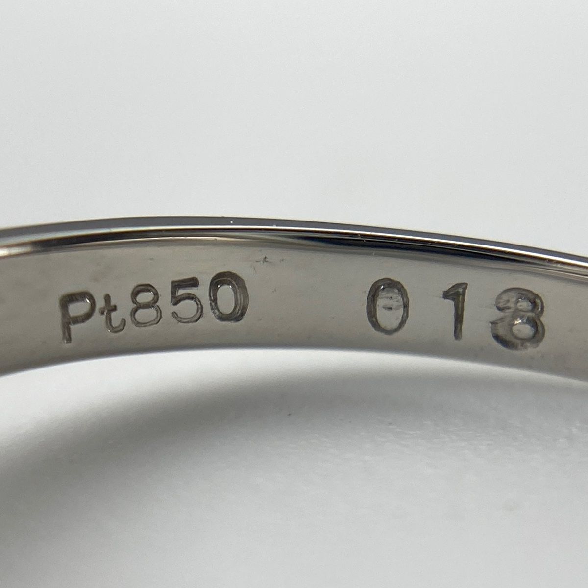 メレダイヤ デザインリング プラチナ 指輪 リング 9号 Pt850 ダイヤモンド レディース 【中古】 - メルカリ