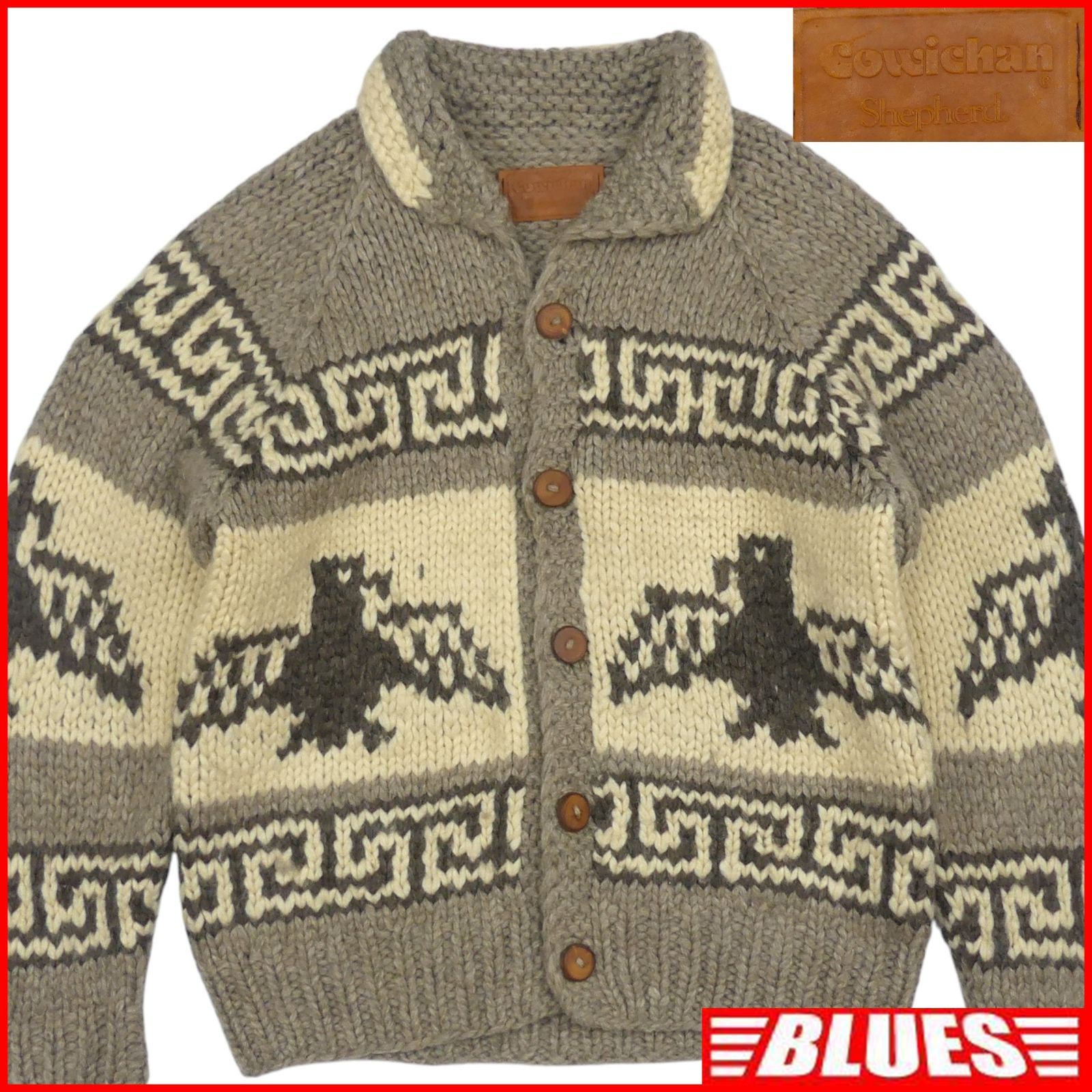 セール Cowichan Shepherdカウチンニットセーター Cowichan shepherd