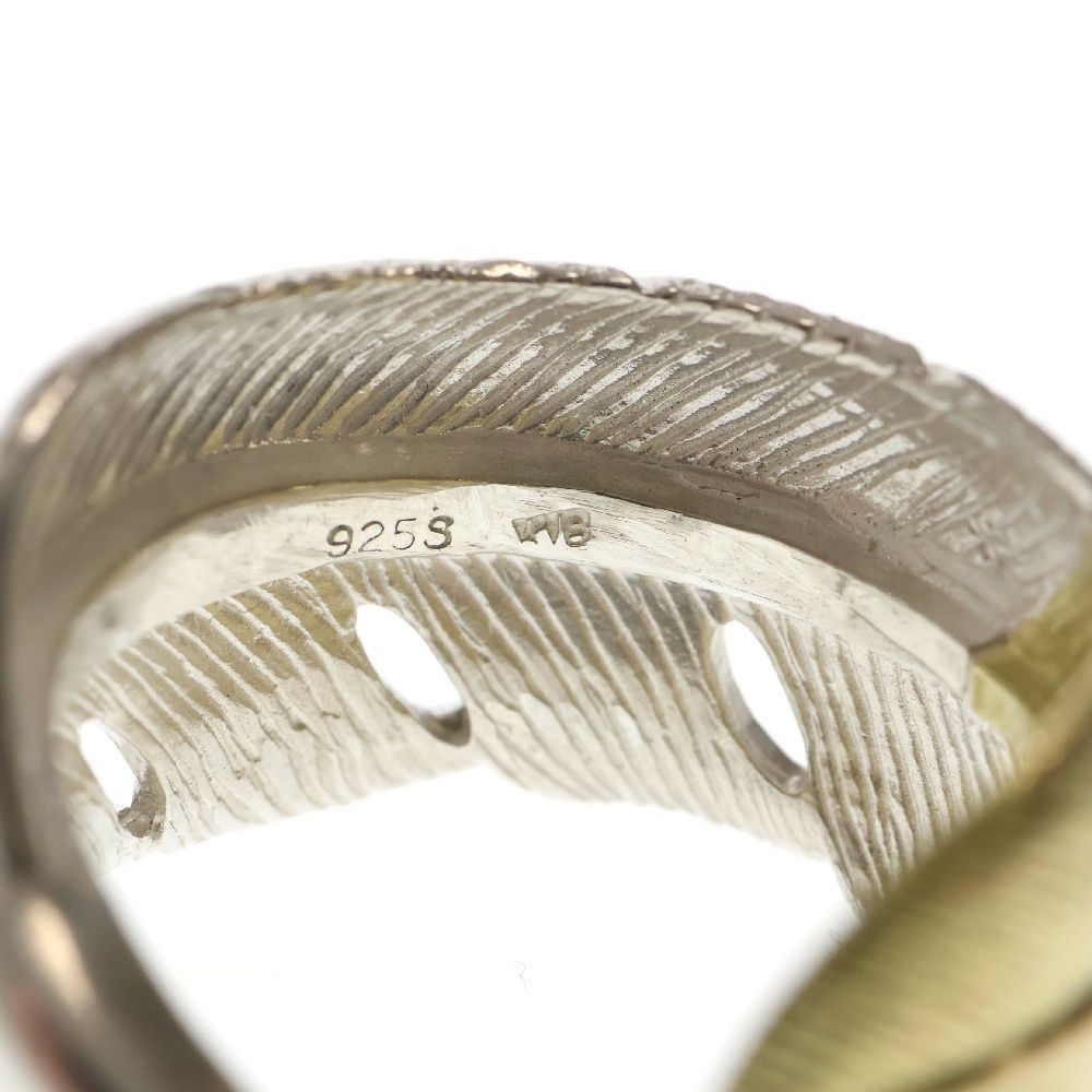 TADY & KING (タディアンドキング) K18剣先フェザーリング シルバー