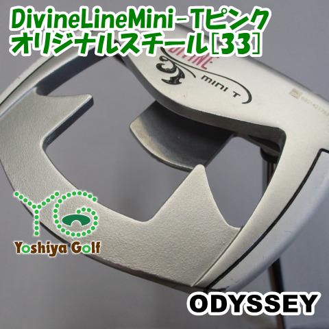 レディースパター オデッセイ DivineLineMini-Tピンク|オリジナルスチール 33 ||3 127143