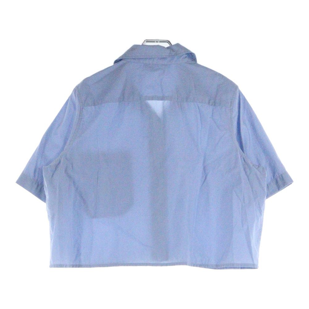 LOEWE ロエベ クロップドシャツ アナグラム ロゴ ショート丈 ロエベ LOEWE クロップドTシャツ アナグラム刺繍 ショート丈 XS