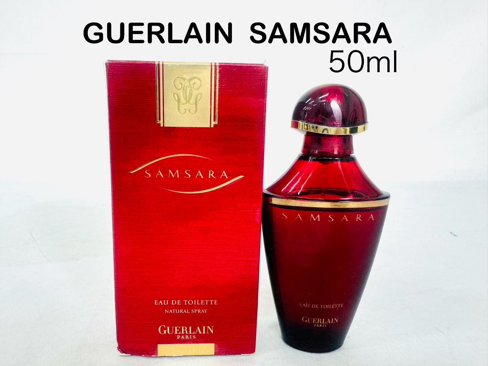 香水　GUERLAIN    ゲラン　SAMSARA    50ml    箱付　az MIDA246818962