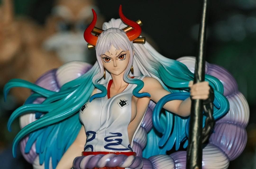 訳アリ ワンピース 光月おでん ヤマト ガレージキット フィギュア popサイズ 訳アリ ワンピース 光月おでん ヤマト ガレージキット