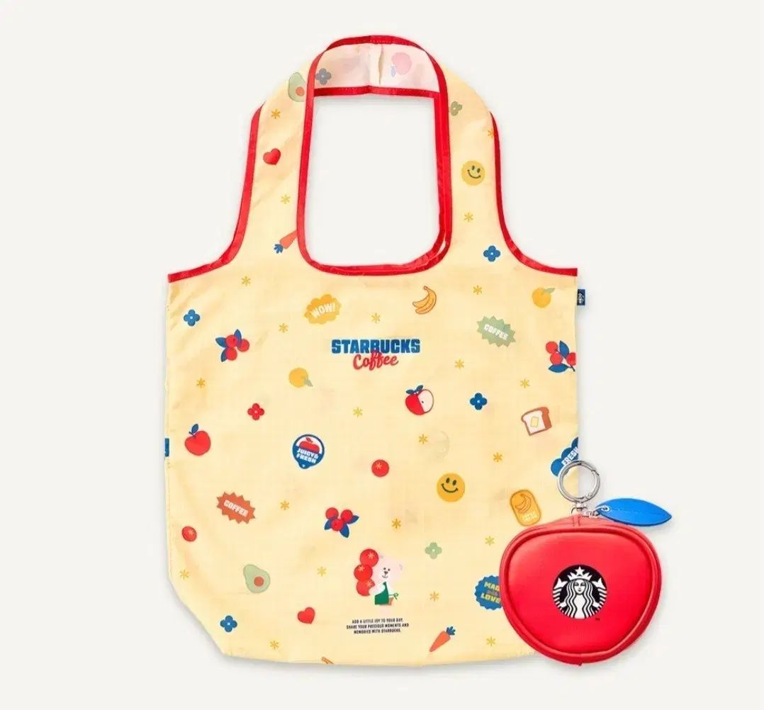 STARBUCKS スターバックス アップル ポーチ バッグ リンゴ ショッピングカート ショッピングバッグ