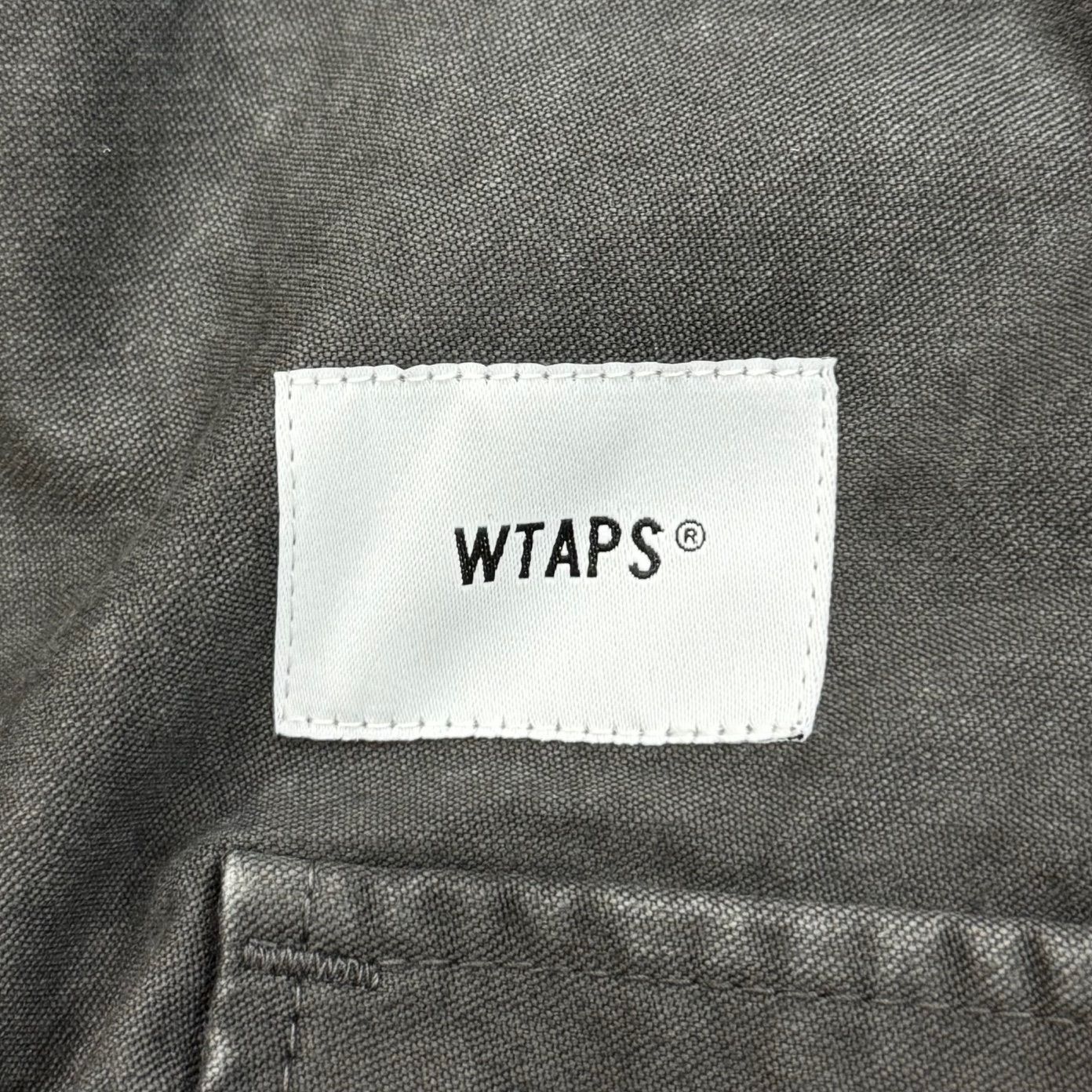 未使用品 WTAPS 20SS JUNGLE LS 01 / SHIRT. COTTON. SATIN ジャングル