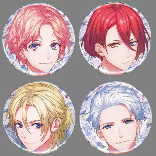 中古】バッジ・ピンズ 集合 缶バッジ4種セット 「B-PROJECT 流星