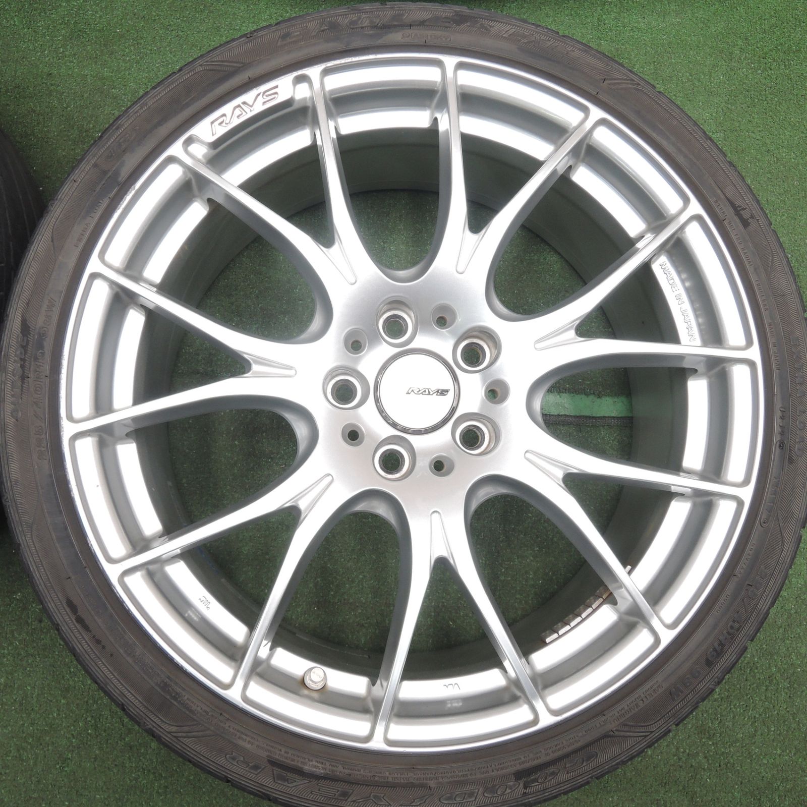 専用RAYS HOMURA アルミホイール 235/40R19 RAYS HOMURA 2×7 8.5J+38