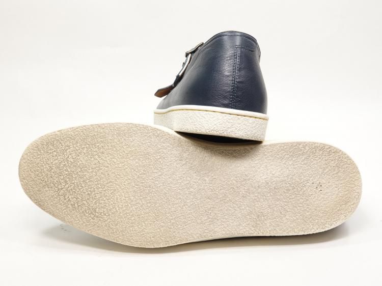 ジョンロブ　ネイビー レザー シューズ サイズ8 ジョンロブ ネイビー レザー シューズ サイズ8 ジョンロブ