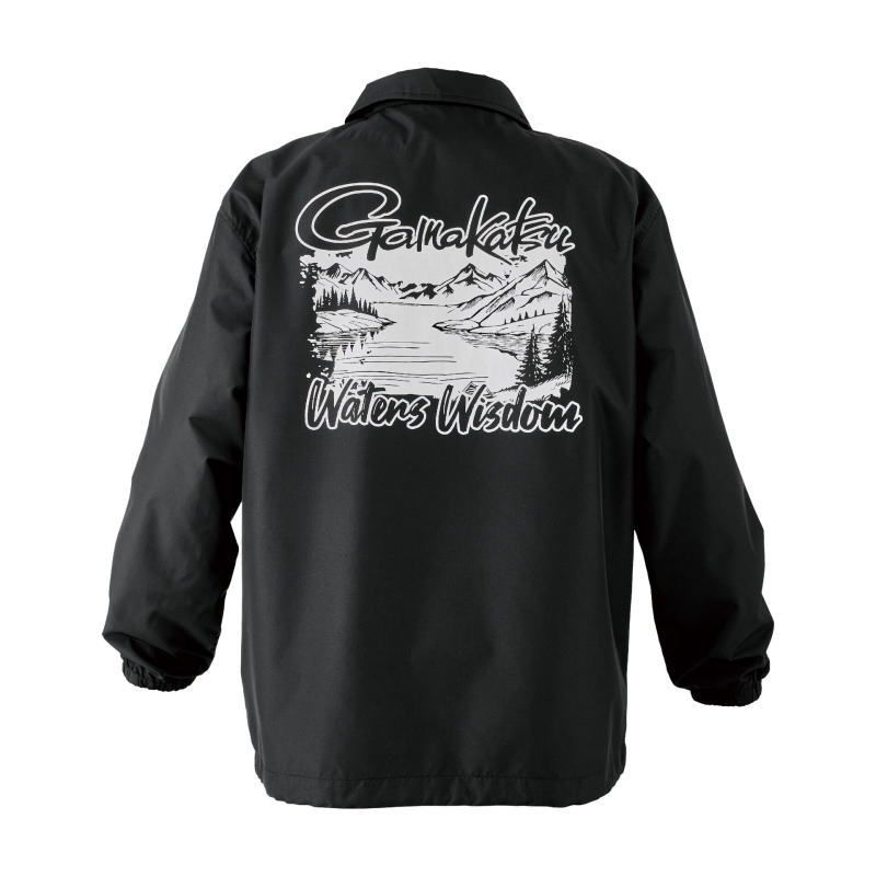 がまかつ コーチジャケット 節約 GM-3793 ブラック/ホワイト LL-3L