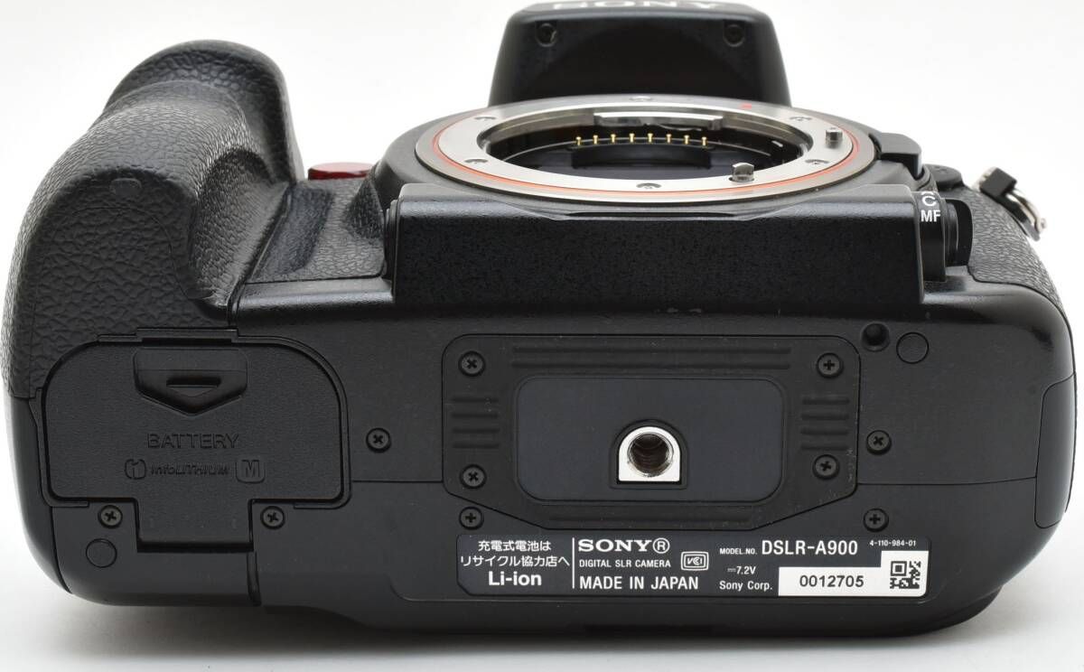 H01[6779]39 ソニー SONY α900 ボディ DSLR-A900 【ショット数