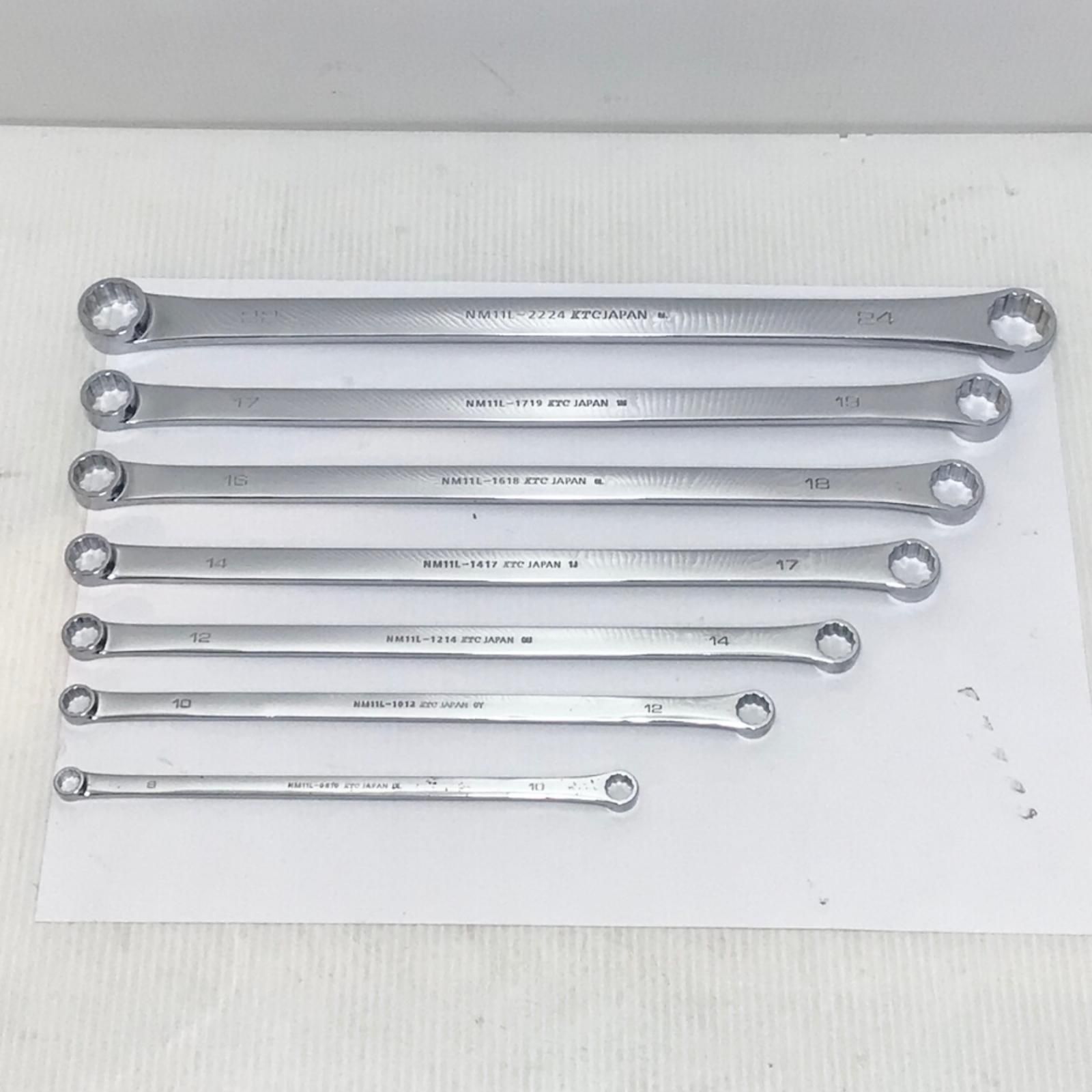 ΘΘnepros 片口メガネレンチセット nepros 程度B 6本 1本セット NTM11L06