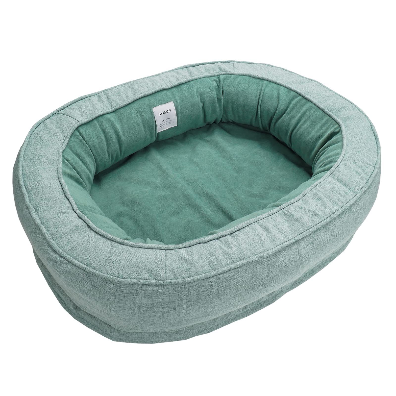 新着商品 ベッド ペットベッド ベッド ペットソファー ペットクッション 寒さ対策 枕付き 猫 クッション性が 高反発 猫 小型犬 犬 中型犬 高齢犬 多頭飼い 取り外せるカバー AKAGIICHI 滑り止め 洗える ペット用ベッド ＭサイズＬサイズ