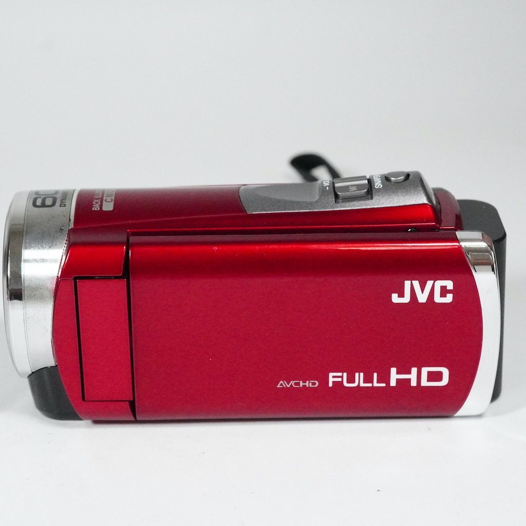 ★極美品★　GZ-E770-R JVC エブリオ ビデオカメラ レッド 中古】JVC ケンウッド GZ-E770-R レッド ビデオカメラ | 中古