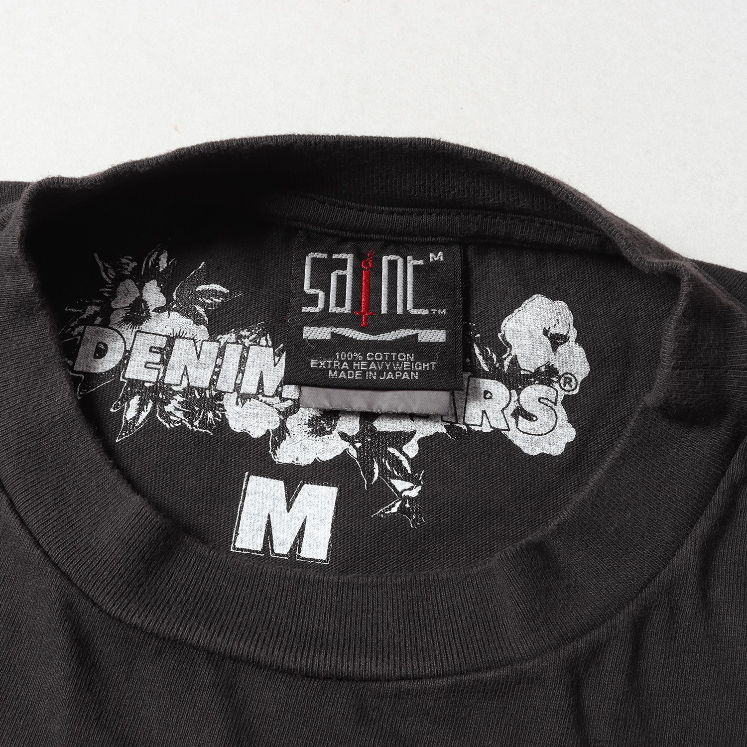新品同様 SAINT MICHAEL セントマイケル Tシャツ サイズ:M DENIM TEARS 