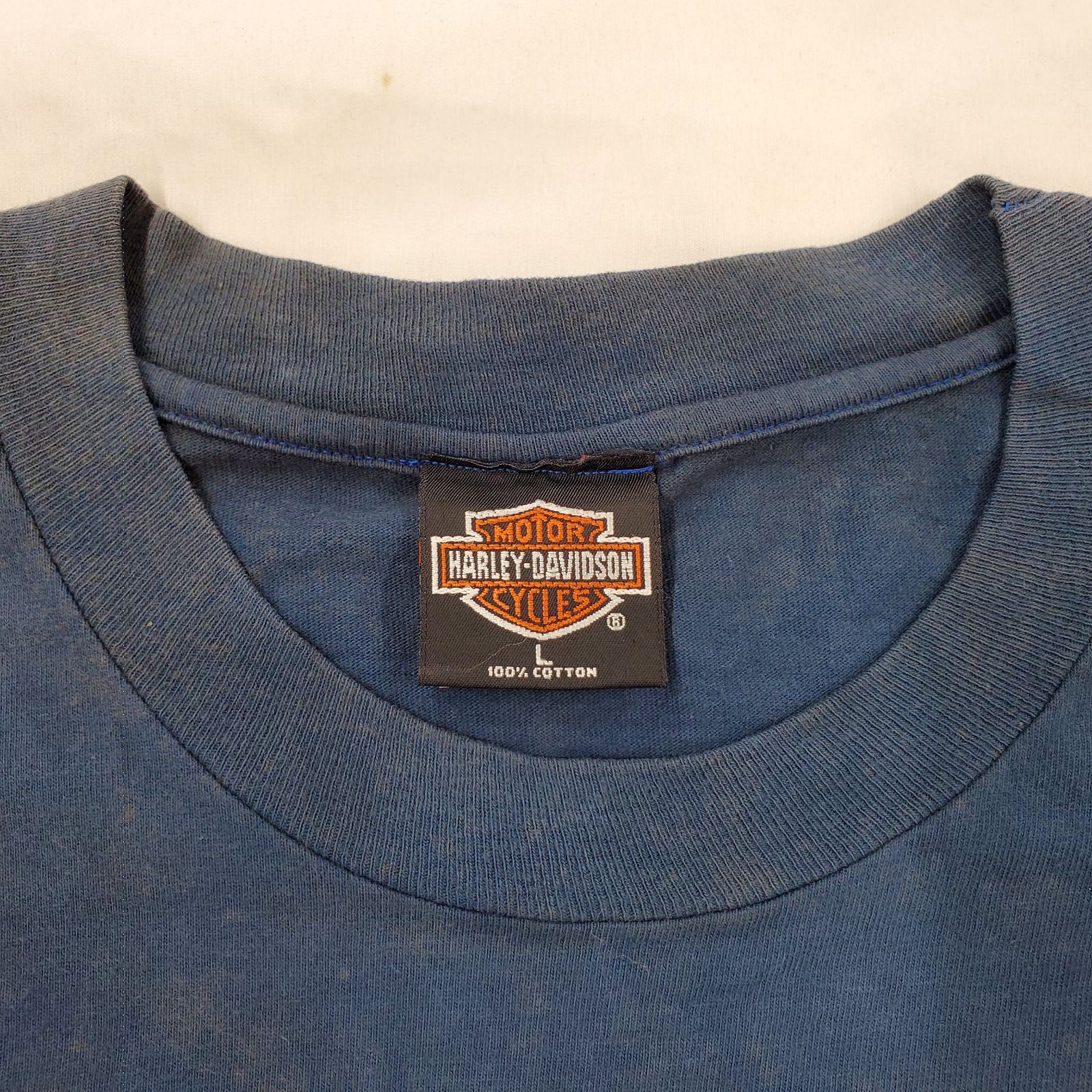 90，s Harley-Davidsonメキシコ製　両面ビックロゴTシャツ激レア 90s メキシコ製 ハーレーダビッドソン Harley Davidson CAPE FEAR